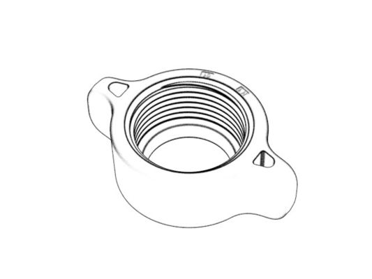 OEM / ODM ： Multi Cavity Injection Mold & Transparent On-board Universal Joint Lock Nut(1*4) No.23915