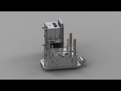 Прозрачная 3-защитная крышка батареи телефона (1*1)/горячие бегун/3-плиты отливают No.23691&23692 в форму