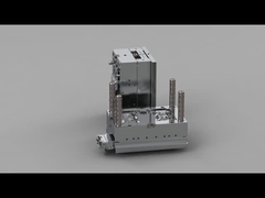 Снабжение жилищем прозрачного умного основания дозора более низкое (холодная прессформа No.23305 бегуна 1*4)//3-плит