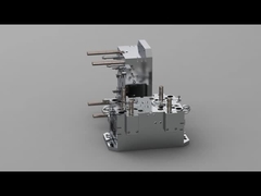 Снабжение жилищем прозрачных наушников более низкое (1*2)/горячие бегун/3-плиты отливают No.23306 в форму &23307