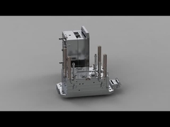 Прозрачная 3-защитная крышка батареи телефона (1*1)/горячие бегун/3-плиты отливают No.23691&23692 в форму