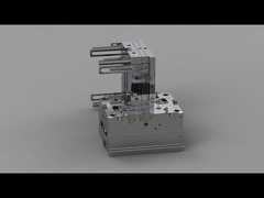 Прозрачная внутренняя раковина ручки развертки (холодные бегун 1*2)//3-плиты отливают No.24002 в форму