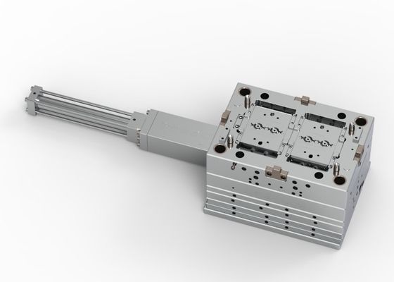 OEM / ODM ： Multi Cavity Injection Mold & Transparent On-board Universal Joint Lock Nut(1*4) No.23915